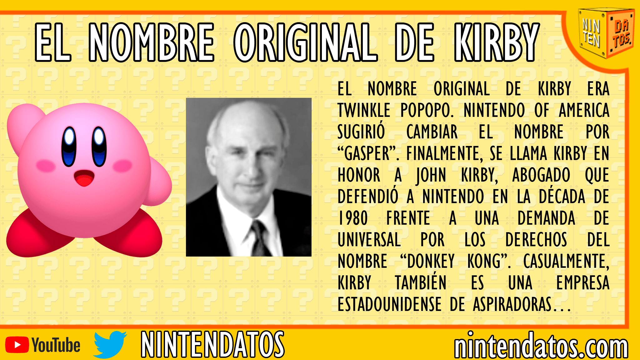 El nombre de Kirby