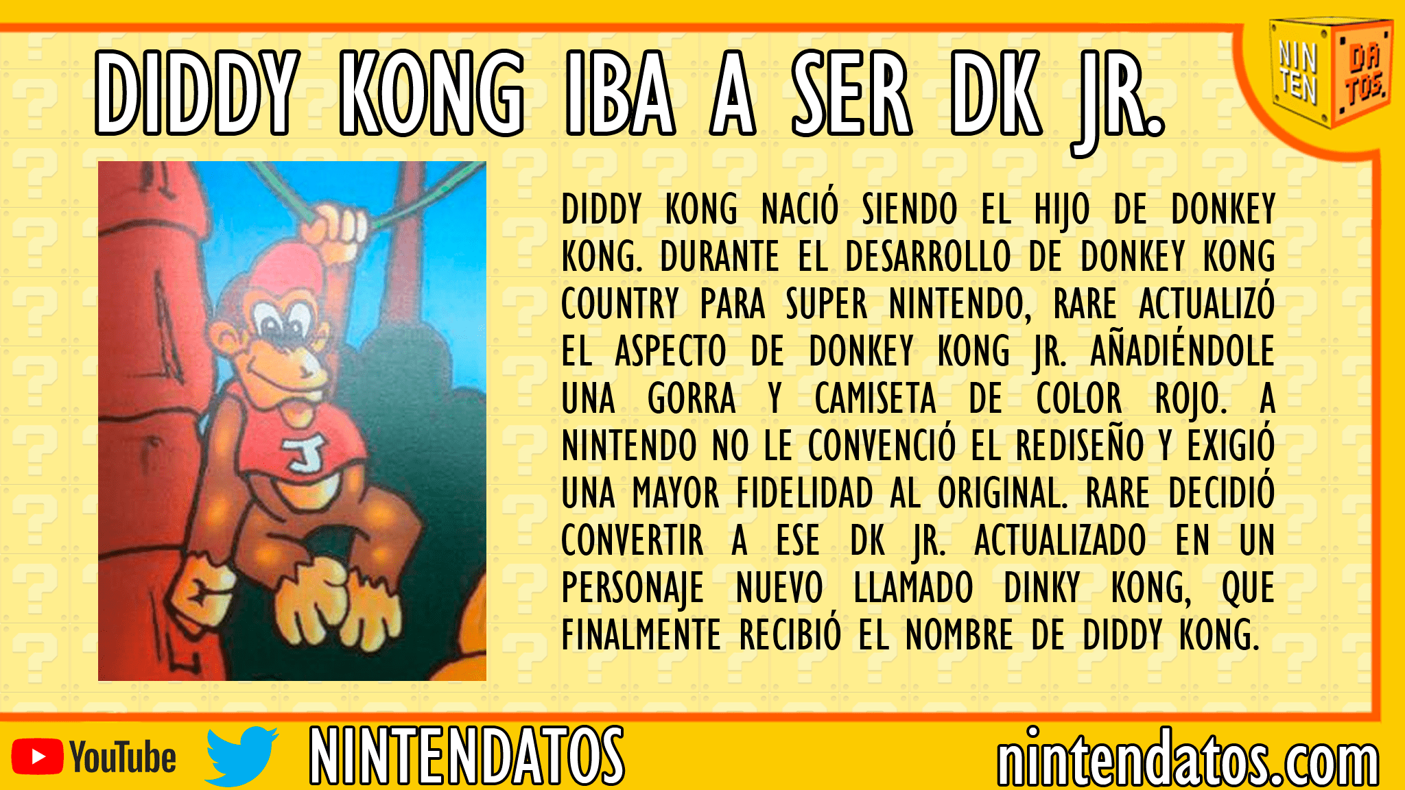 diddy iba a ser donkey kong jr