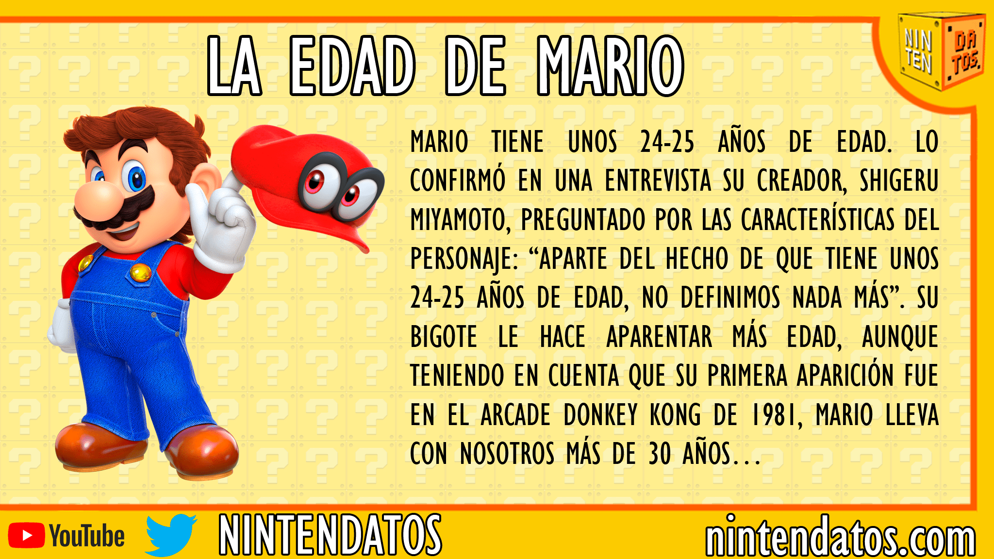 la edad de mario