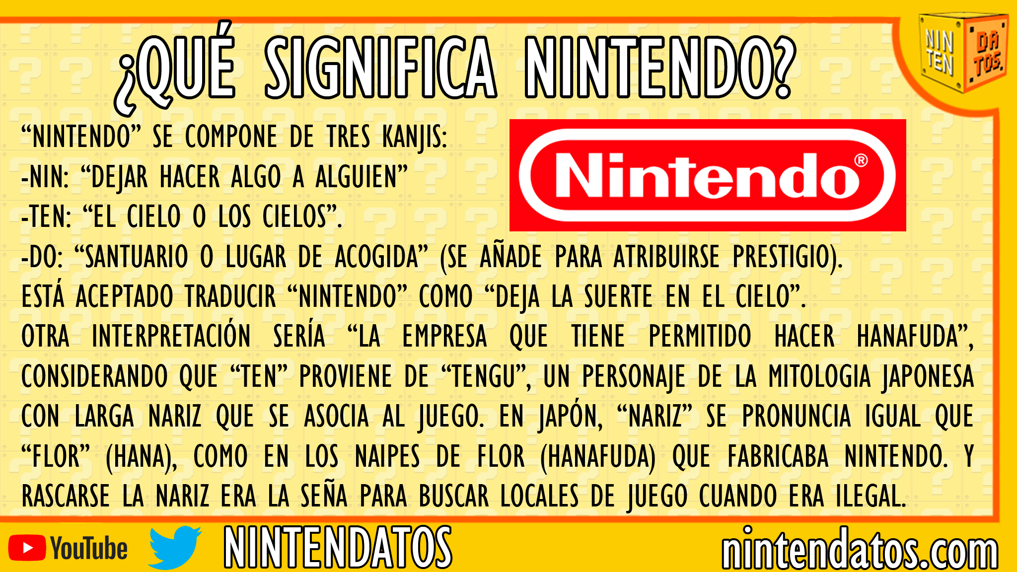 ¿Qué significa Nintendo?