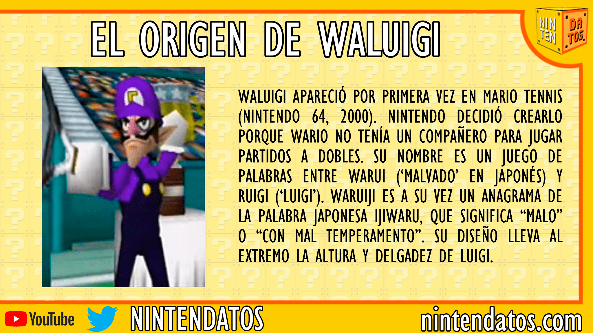 El origen de Waluigi
